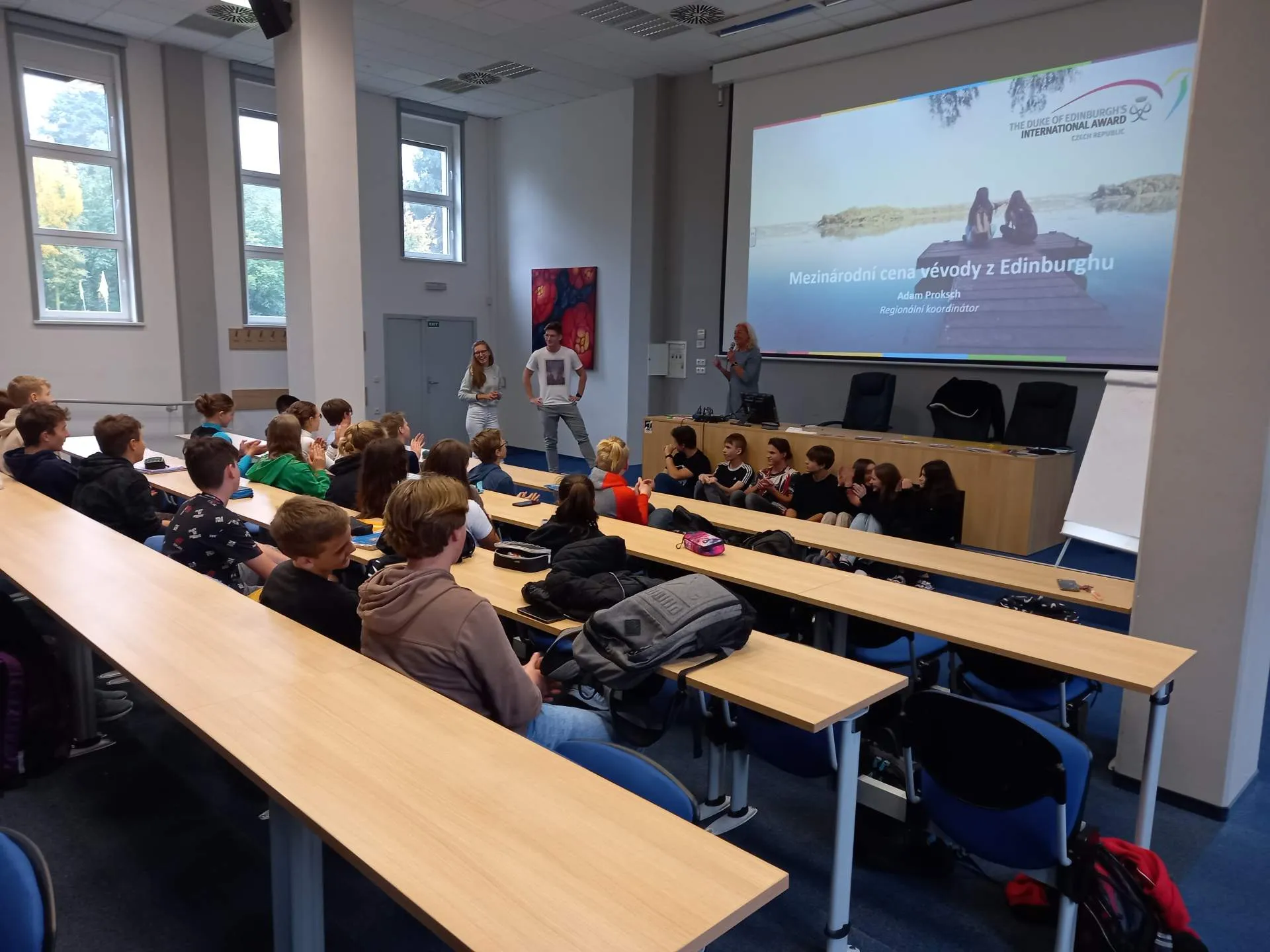 DOFE Prezentace programu v aule