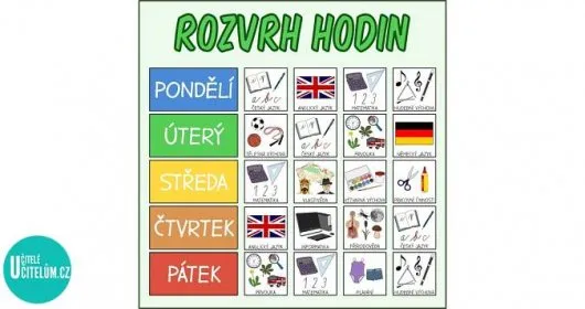 rozvrh